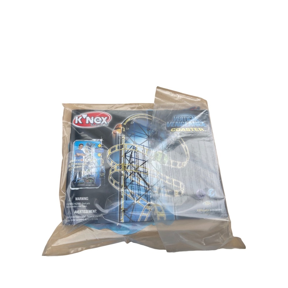 K'Nex Vertical Vengeance Roller Coaster Motorized Building Set 50080 I02